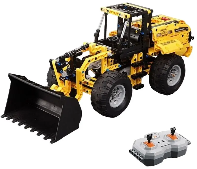 Constructor cu telecomanda CaDA DeTech C51058W (Yellow)