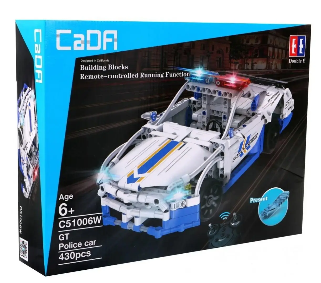 Constructor cu telecomanda CaDA Double E C51006W (White/Blue) - 5