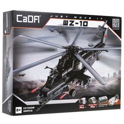 Constructor cu telecomanda CaDA Helicopter WZ-10 C61005W (Black/Gray) Thumb