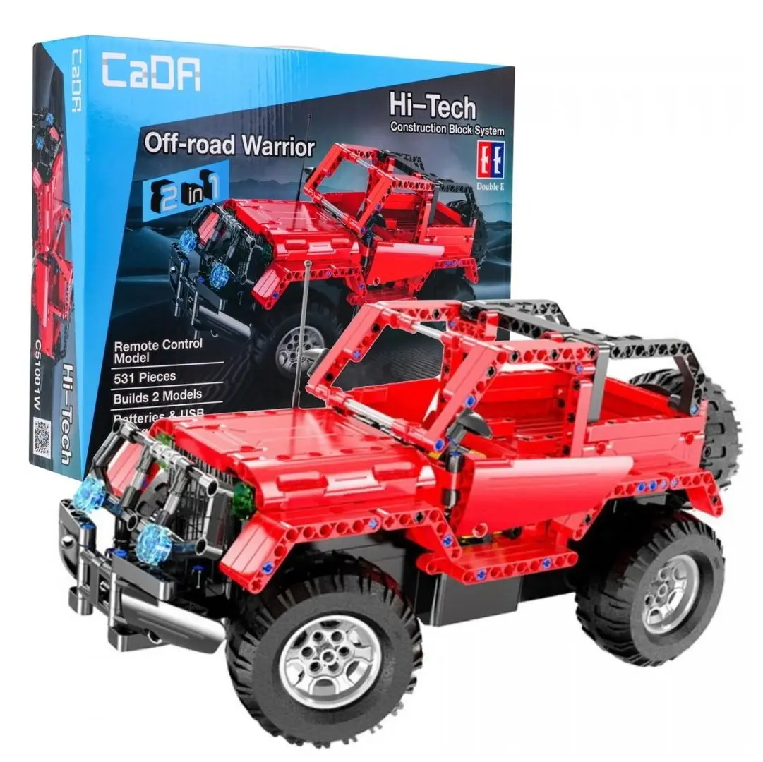 Constructor cu telecomanda CaDA Hi-Tech C51001W (Red) - 3