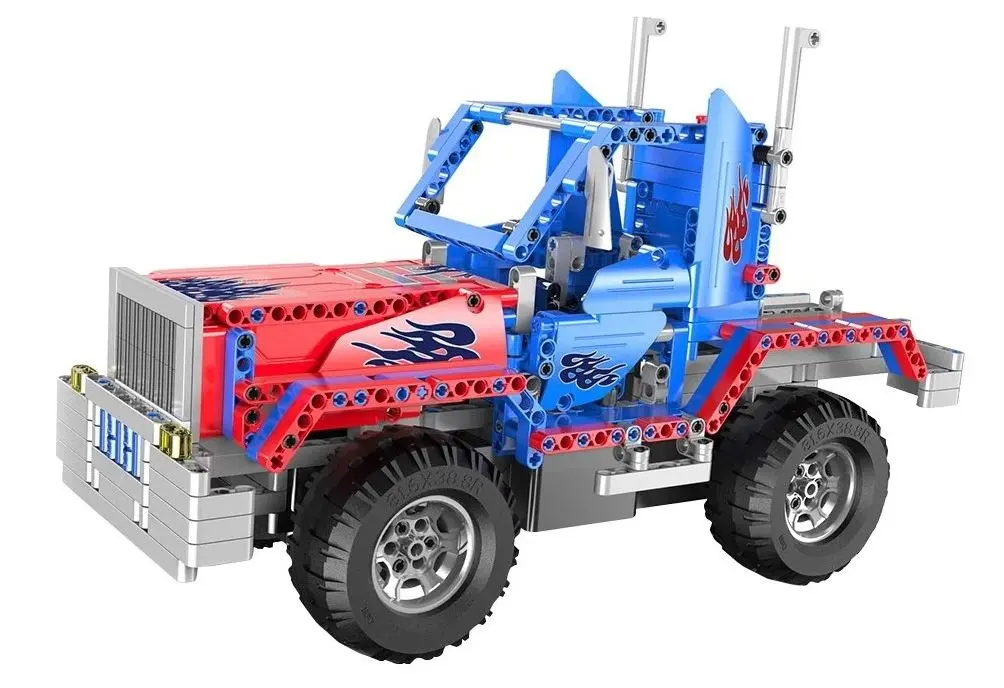 Constructor cu telecomanda CaDA Hi-Tech C51002W (Red/Blue) - 2