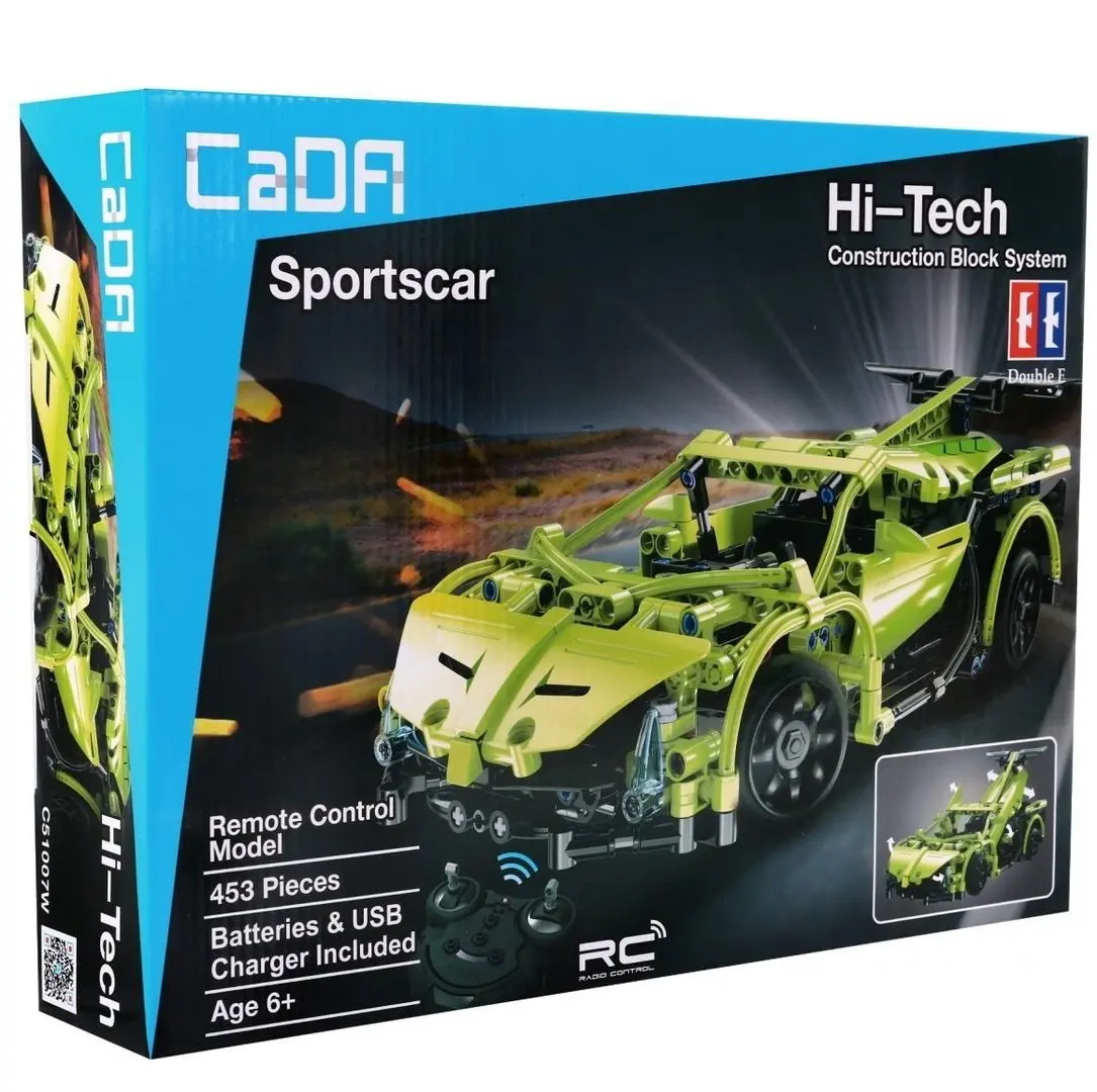 Constructor cu telecomanda CaDA Hi-Tech C51007W (Green) - 4