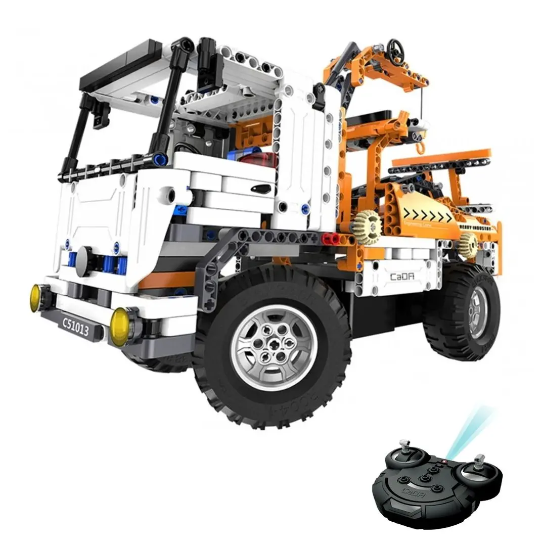 Радиоуправляемый конструктор CaDA Hi-Tech C51013W (White/Orange)