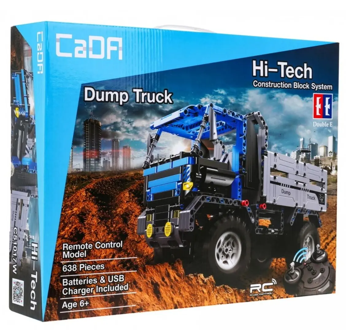 Constructor cu telecomanda CaDA Hi-Tech C51017W (Blue/Gray) - 5