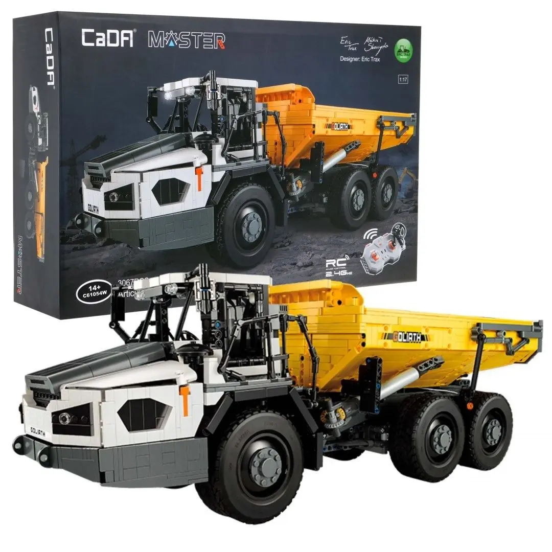 Constructor cu telecomanda CaDA Master C61054W (Yellow/White) - 4