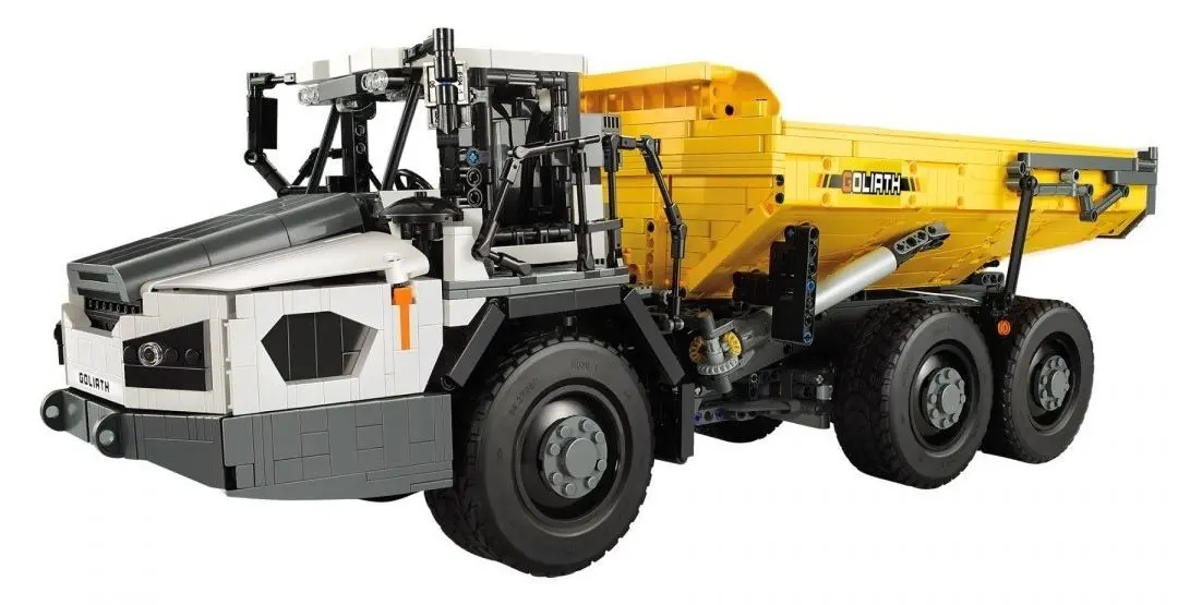 Constructor cu telecomanda CaDA Master C61054W (Yellow/White)