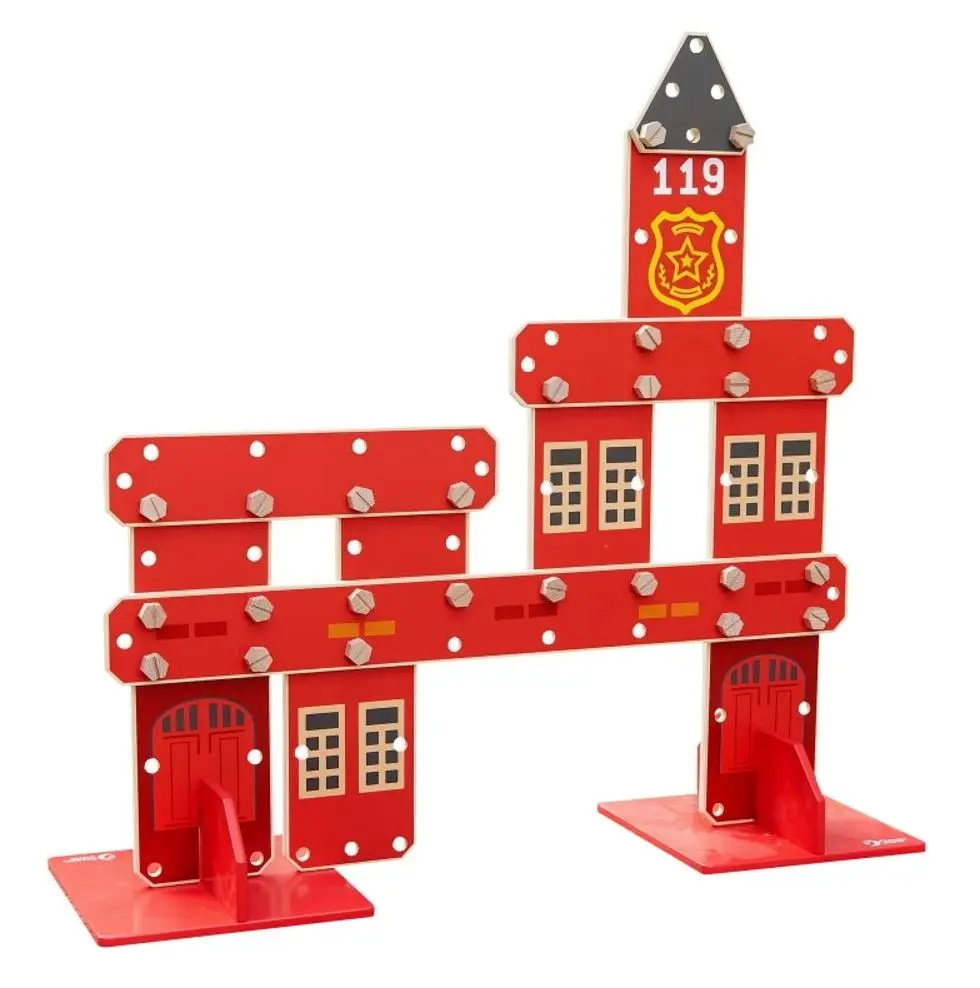 Constructor Classic World Fire Department 53474 (Red) - 2