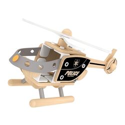 Constructor Classic World Helikopter CW3802 (Natural/Gray/Black)