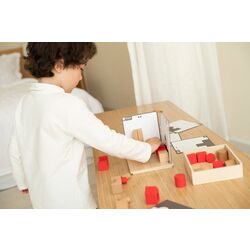 Constructor Classic World Space 20112 (Wood/Red) Thumb