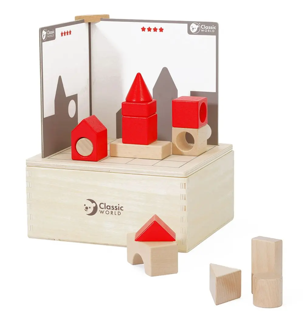 Constructor Classic World Space 20112 (Wood/Red)