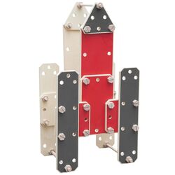 Constructor Classic World Vehicles CW53504 (Red/Gray) Thumb