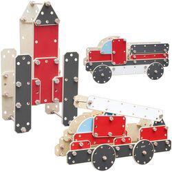 Constructor Classic World Vehicles CW53504 (Red/Gray) Thumb
