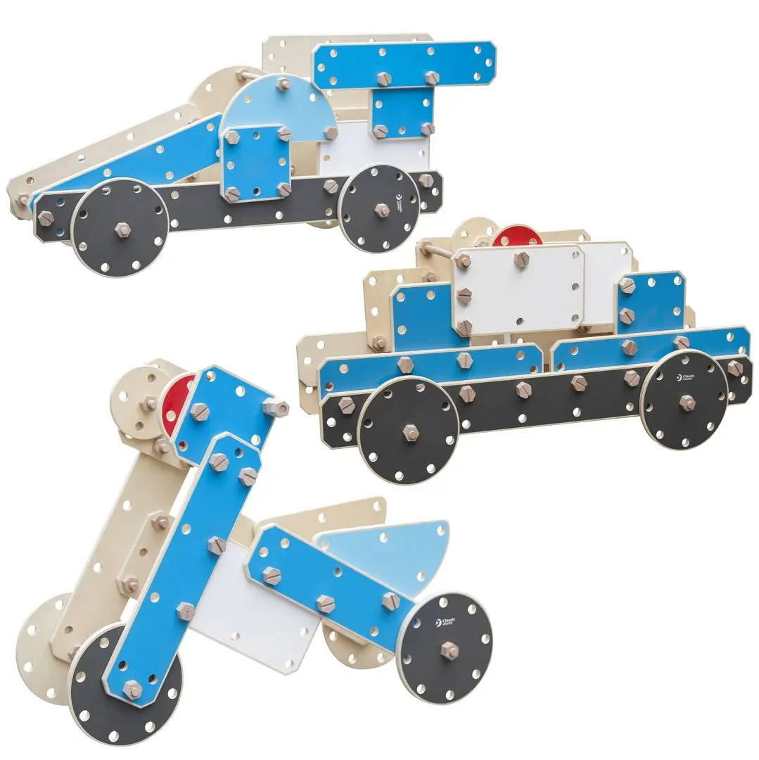 Constructor Classic World Vehicles CW53528 (Blue/Gray) - 4