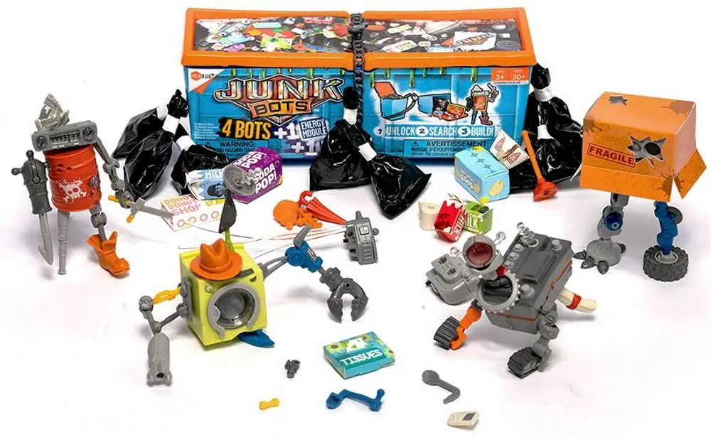 Constructor Hexbug Junkbots Industrial Dumpster Assortment 430-6843