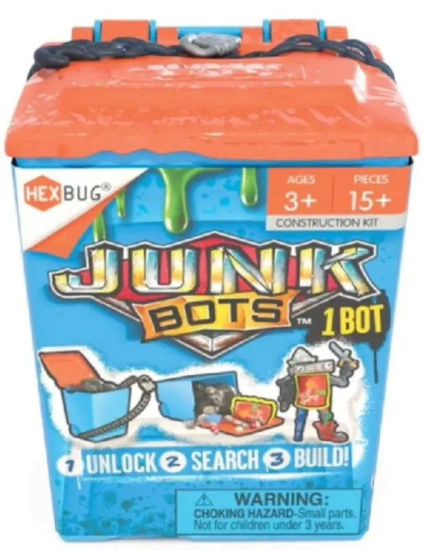 Constructor HexBug Trash Bin Asmt 430-6841 - 2