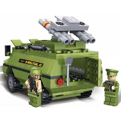 Конструктор Hsanhe Antiaircraft Missile Vehicle 6458 Thumb
