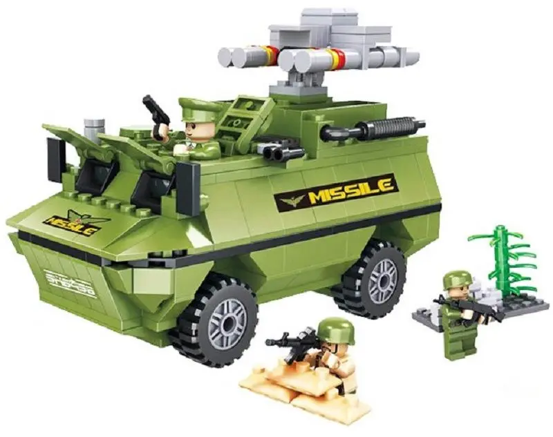 Конструктор Hsanhe Antiaircraft Missile Vehicle 6458