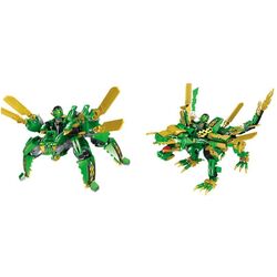 Конструктор Hsanhe Ninjago Dragon Knight 2258 (Green) Thumb