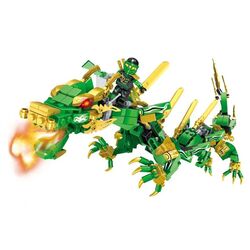 Конструктор Hsanhe Ninjago Dragon Knight 2258 (Green)