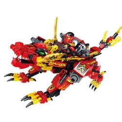 Конструктор Hsanhe Ninjago Dragon Knight 3in1 (Red) Thumb