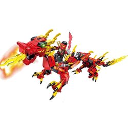 Конструктор Hsanhe Ninjago Dragon Knight 3in1 (Red)