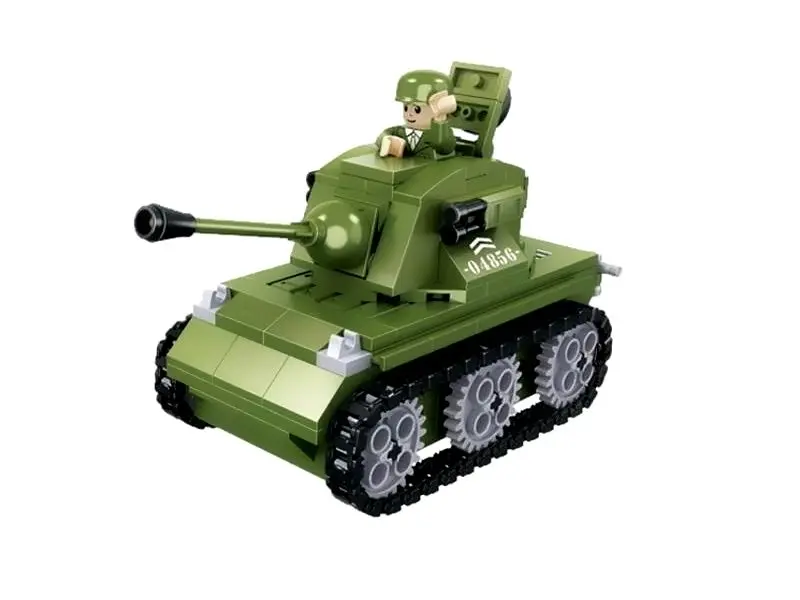 Конструктор Hsanhe Panther Tank (Green)