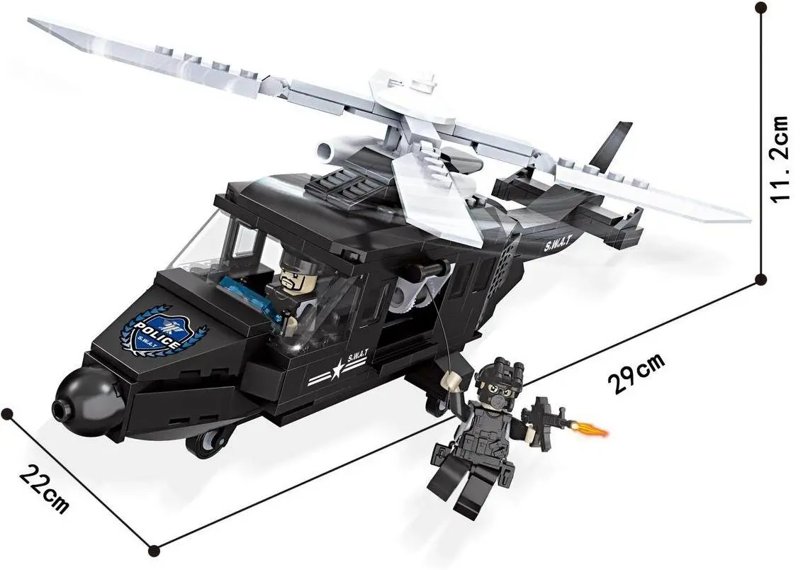 Конструктор Hsanhe Police Helicopter 43919 - 2