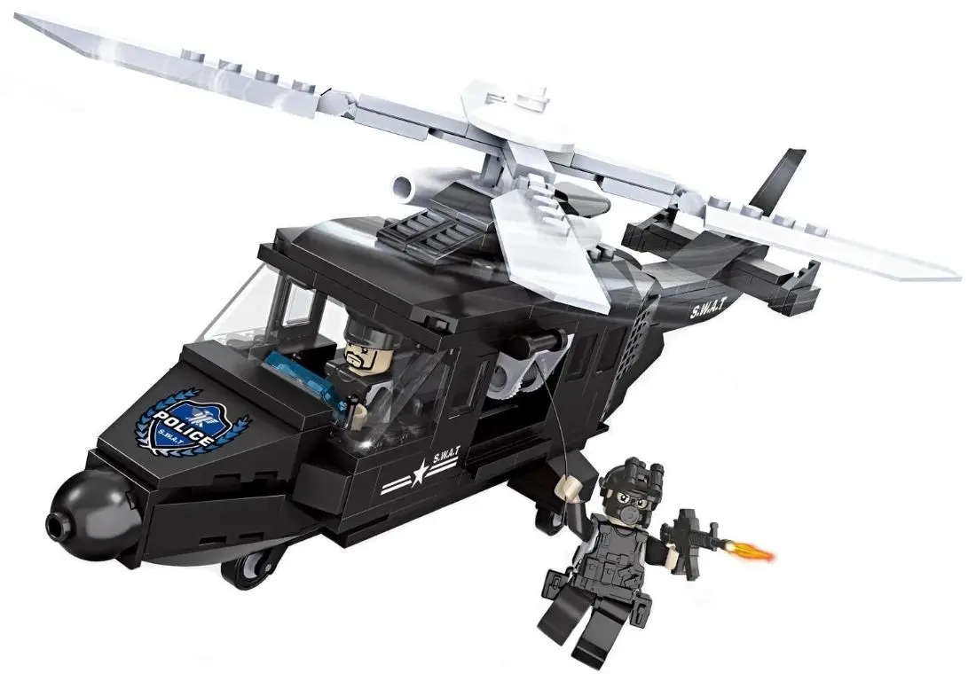 Конструктор Hsanhe Police Swat 6505 (Black)