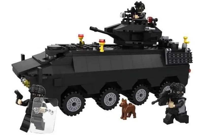 Конструктор Hsanhe Police Swat 6508