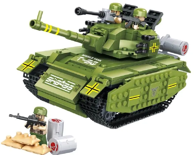 Конструктор Hsanhe Т-90 Tank 6459