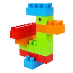 Constructor LeanToys Big Set Construction Bricks 6964 (Multicolor) Thumb