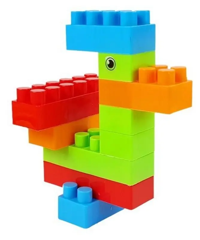 Constructor LeanToys Big Set Construction Bricks 6964 (Multicolor) - 4