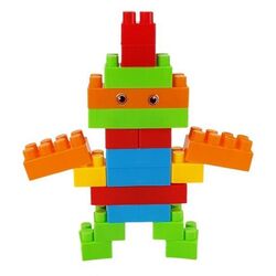 Constructor LeanToys Big Set Construction Bricks 6964 (Multicolor) Thumb