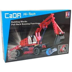 Constructor LeanToys Excavator 9221 (Red) Thumb