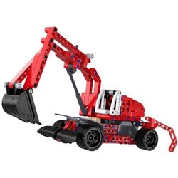Constructor LeanToys Excavator 9221 (Red)