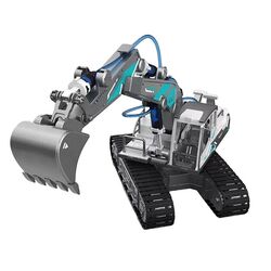 Constructor LeanToys Hydraulic Bulldozer 12416 (Gray/Black)