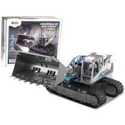 Constructor LeanToys Hydraulic Bulldozer 12418 (Gray/Black) Thumb