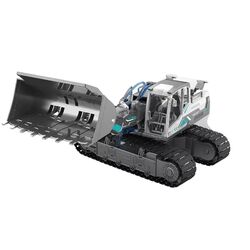 Constructor LeanToys Hydraulic Bulldozer 12418 (Gray/Black)