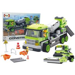 Constructor LeanToys Large Concrete Roller 12203 (Green) Thumb