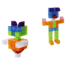 Constructor LeanToys Magic Magnetic Cube 15594 (Multicolor) Thumb