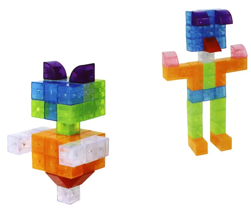 Constructor LeanToys Magic Magnetic Cube 15594 (Multicolor) - 2
