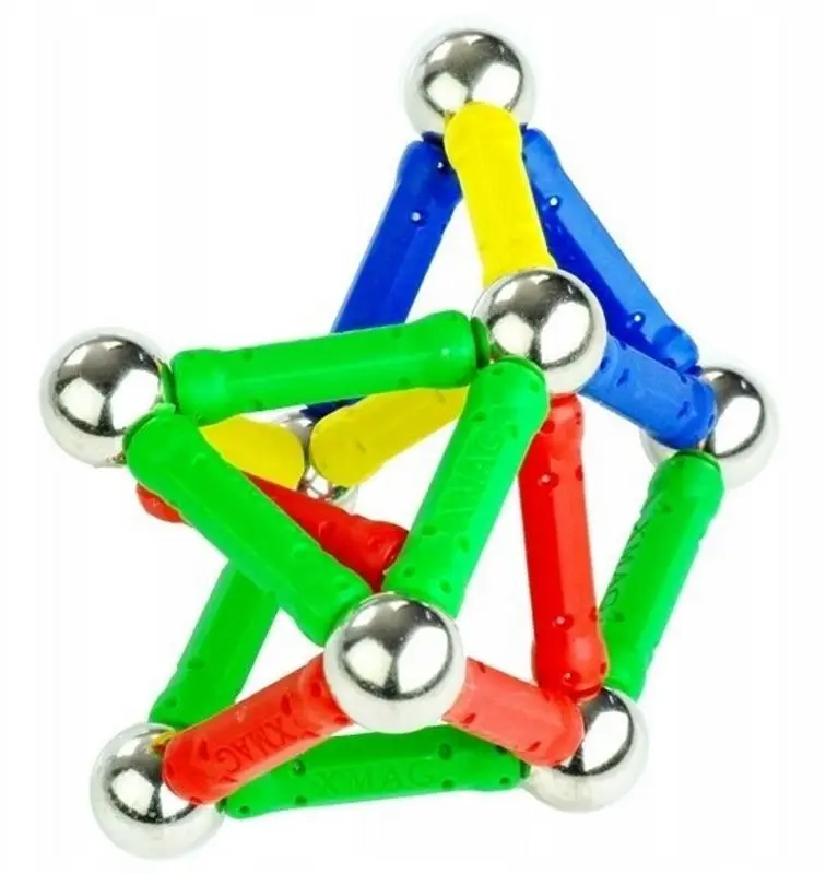 Constructor LeanToys Magnastix 660 (Multicolore)