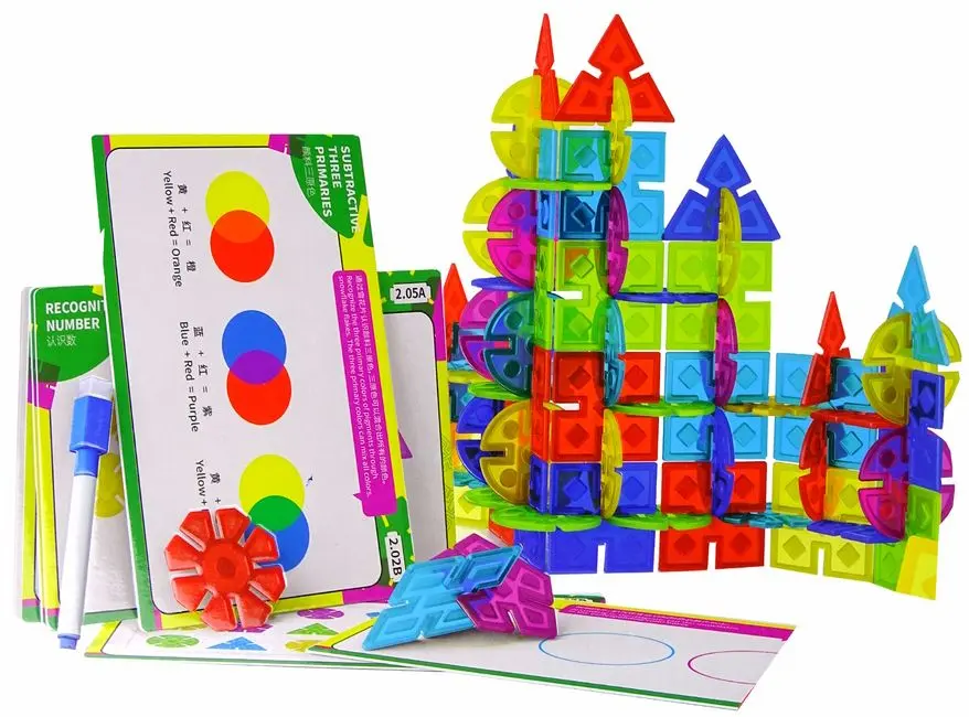 Constructor LeanToys Snowflake 14106 (Multicolor)