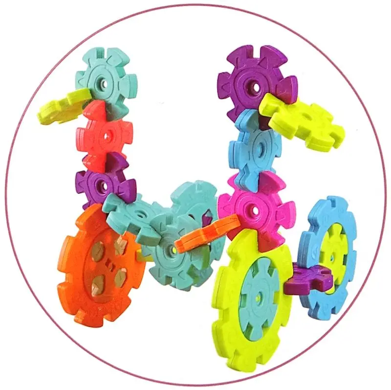 Constructor LeanToys Snowflake 14674 (Multicolor) - 2