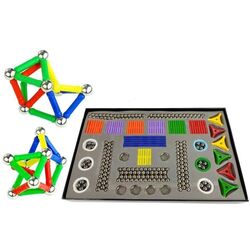 Constructor magnetic 3D LeanToys Magnasticx 560 (Multicolor)