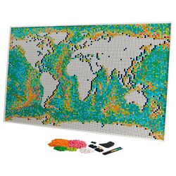 Constructor Lego Art World Map 31203 (Green/Grey) Thumb