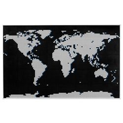 Constructor Lego Art World Map 31203 (Green/Grey) Thumb