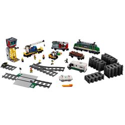 Constructor Lego City Cargo Train 60198 (Green/Black) Thumb