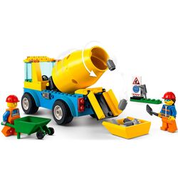 Constructor Lego City Cement Mixer Truck 60325 (Multicolor) Thumb