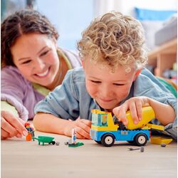 Constructor Lego City Cement Mixer Truck 60325 (Multicolor) Thumb
